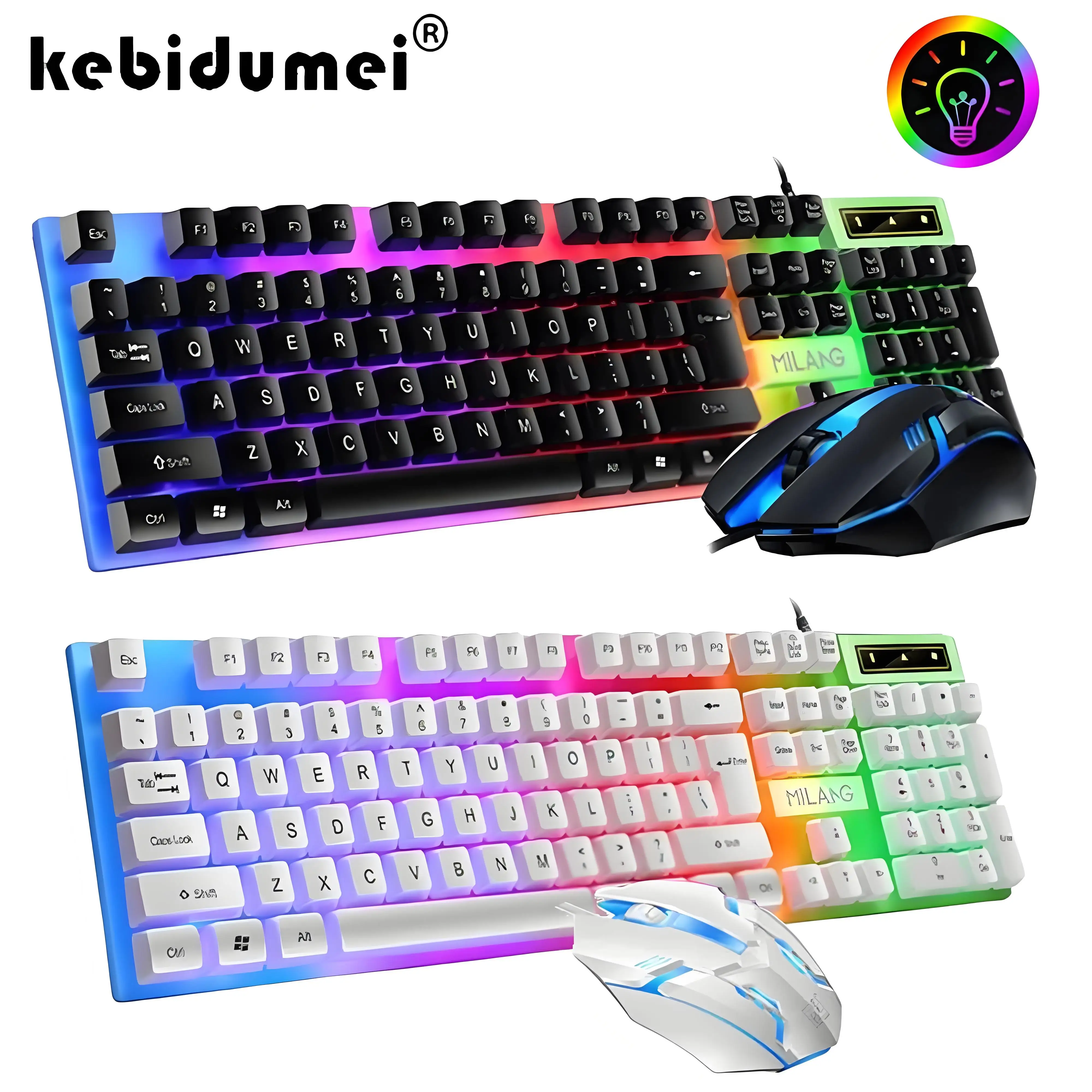 Механическая клавиатура 104 клавиш проводная RGB