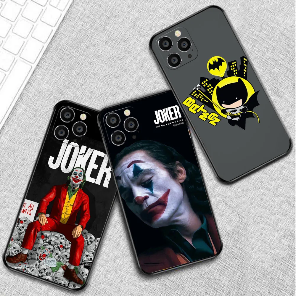 Матовый черный чехол для Realme C30S 1 2 3 5 5i 5s 6i 6 7 7i Pro KD-57 Бэтмен Джокер сломанный визит