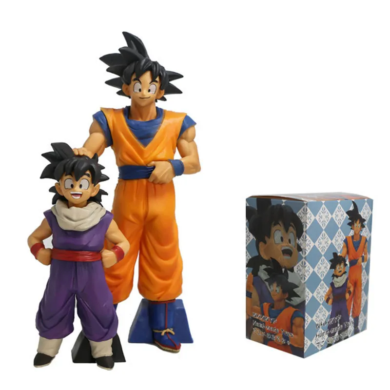 Фигурки героев аниме Драконий жемчуг игрушки из ПВХ для Отца и Сына