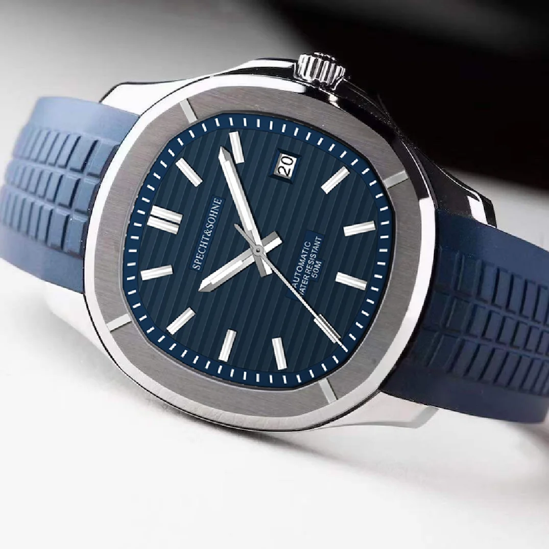 

Luxury Men Mechanical Watch Waterproof Rubber Silicone Automatic Watches Male Sports Business Men's Wristwatches Date Day Clock