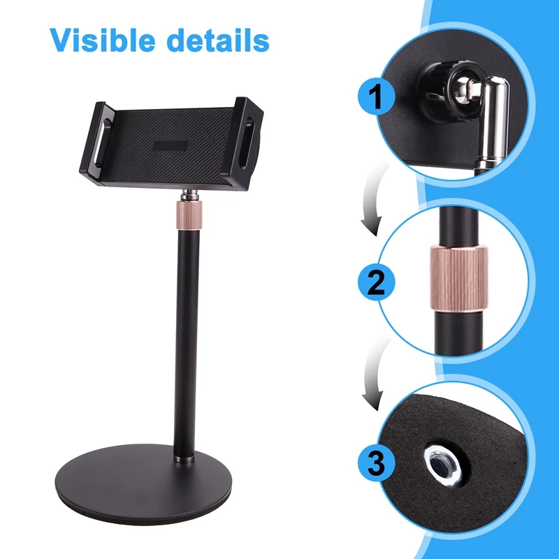 Регулируемая подставка для монитора Портативный держатель планшета до 25 см