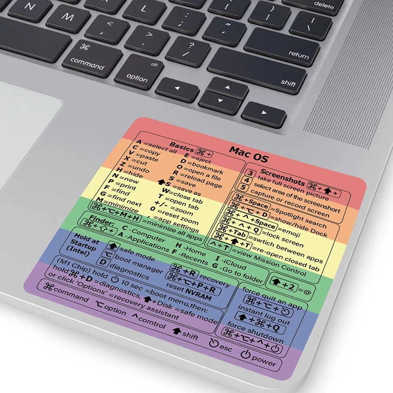 

Computer Reference Keyboard Shortcut Sticker Adhesive For Windows PC Laptop Desktop