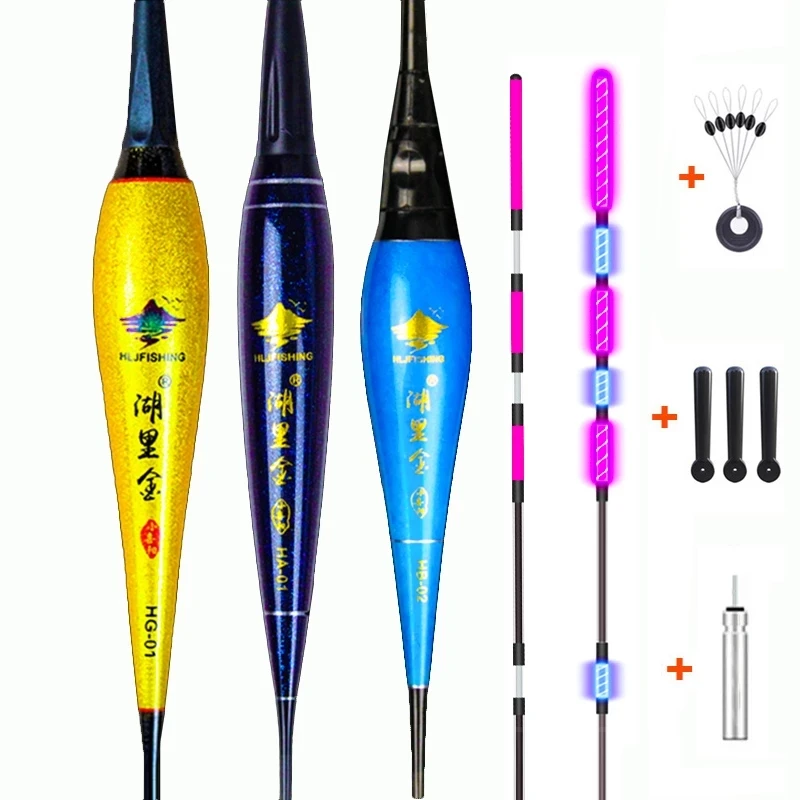 

Fishing Floats Electric Floats Magic Cool Light Source Luminous Floater Day & Night Dual-Used Fishing Tackles