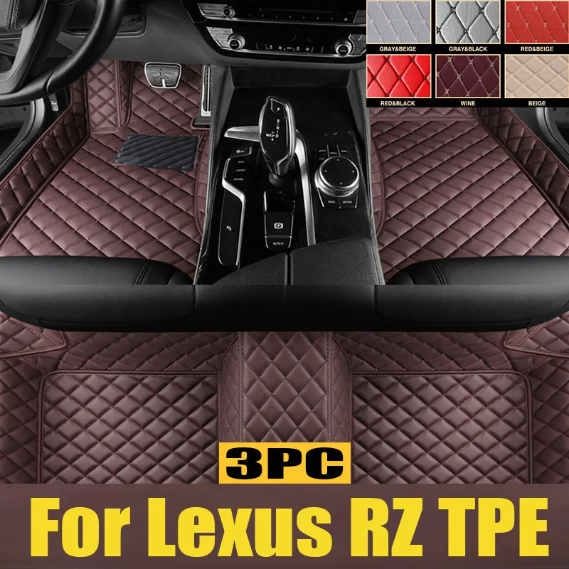 Для Lexus RZ TPE 3D автомобильные коврики грузовой подкладки багажника всепогодные