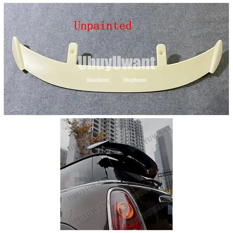 Фото Для BMW Mini Cooper 2006-2013 R50 R53 R56 Ver.2.11/2.12: Автомобильный задний спойлер (накладка на багажник) из ABS-пластика, 1 шт., для стайлинга автомобиля №4