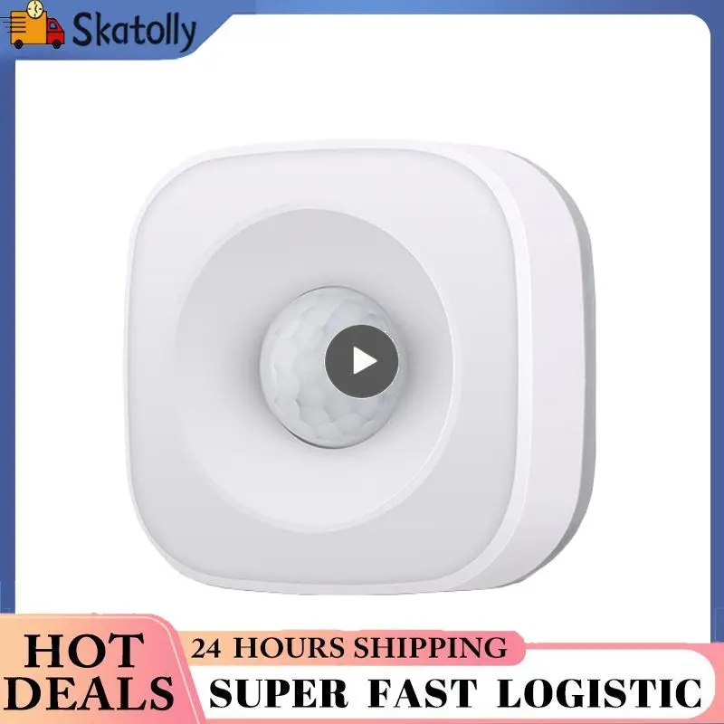 

1~8PCS Tuya Alexa ZigBee Motion PIR Sensor Detector Smart Life APP Human Body Movement Wireless Security System Works With