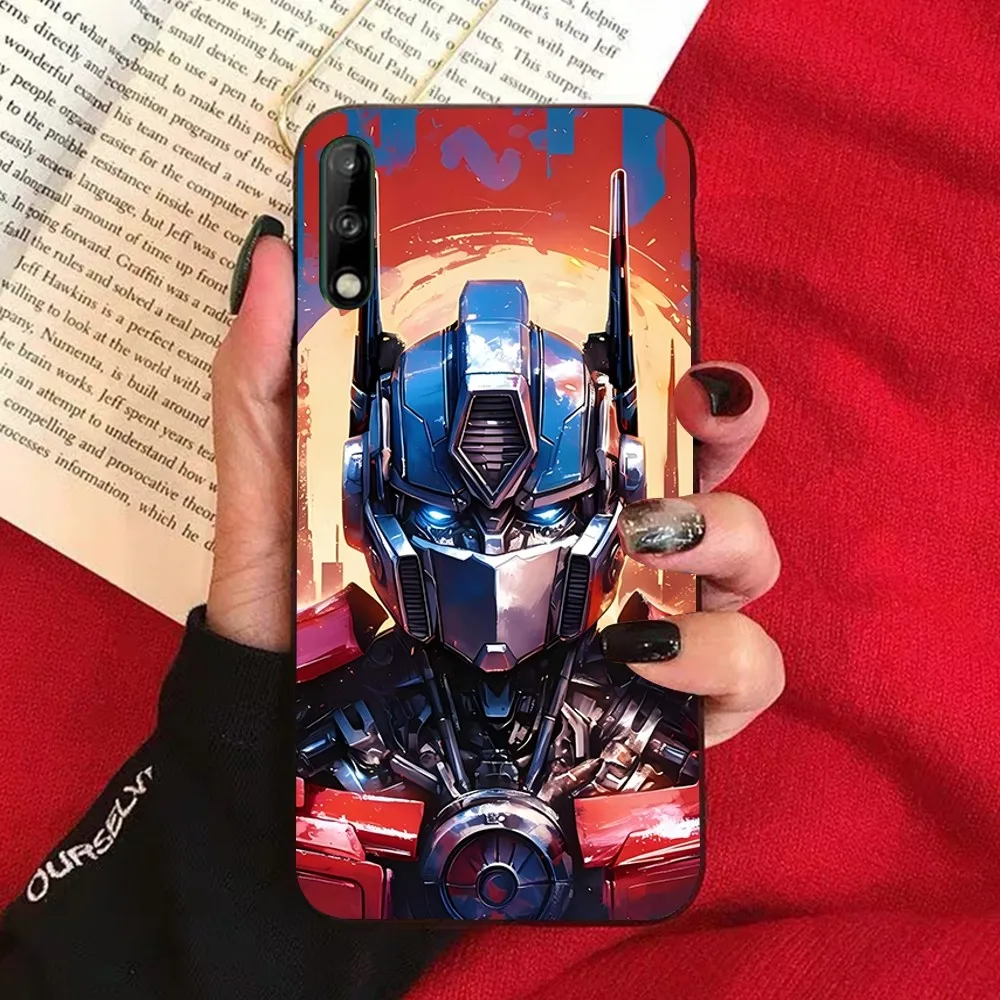 Чехол для телефона с автоботкой T-Transformers Huawei Honor 10 lite 9 20 7A 9X 30 50 60 70 pro plus мягкий
