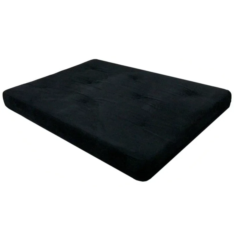 

Mainstays 6 Inch Tufted Futon Mattress, Full Size, Black