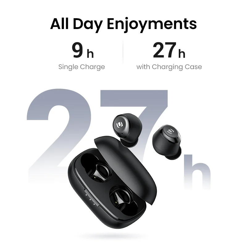 UGREEN TWS Wireless Bluetooth 5.0 Earphones Qualcomm aptX True Wireless Stereo Earbuds Superbass Headphones 27H Playtime 2 Mode