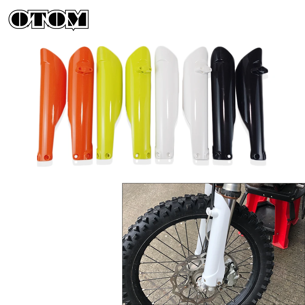 

OTOM New Motorcycle Front Fork Cover Motocross Enduro Shock Absorber Guard Protector Frame For KTM EXC SXF XC HUSQVARNA TE TX FC