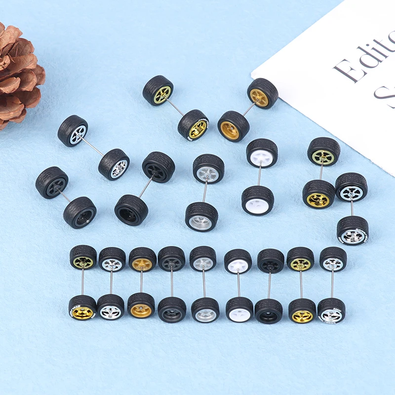 1 компл. 1/64 Легкосплавные передние маленькие задние большие колеса