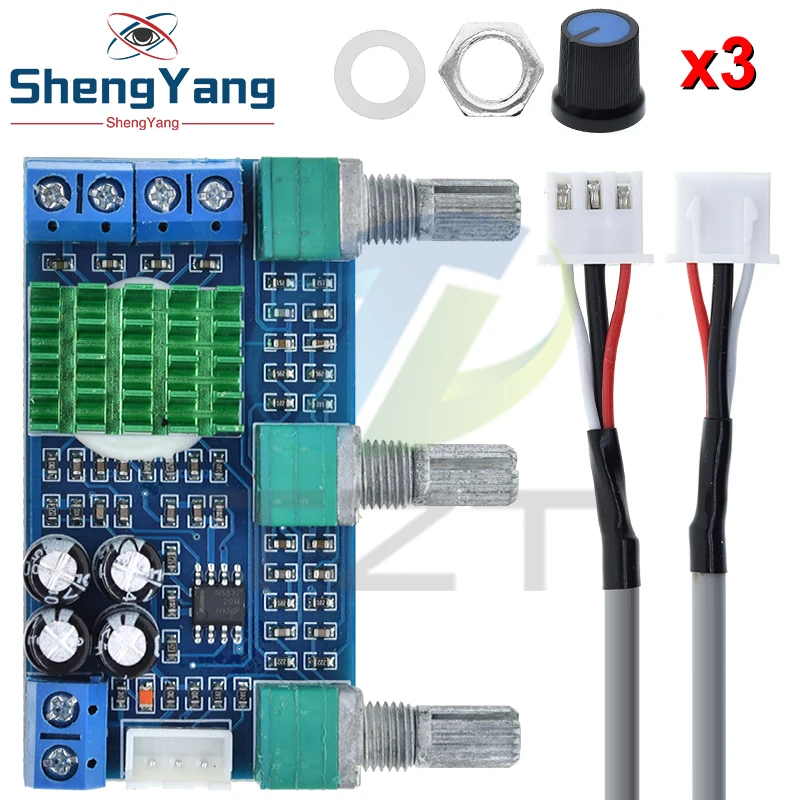 TZT XH-M567 TPA3116D2 двухканальная стерео цифровая плата усилителя мощности высокой