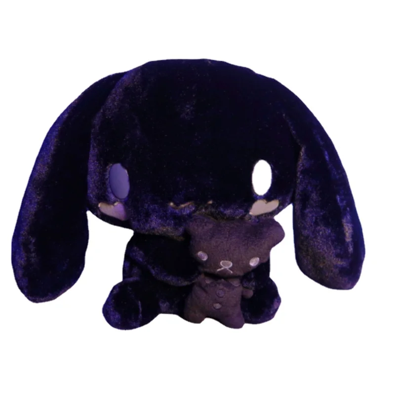 

Kawaii Genuine Furyu Sanrio Black Friday Cinnamoroll Black Plush Doll Pillow Toys Hobbies Stuffed Animals Holiday Gifts