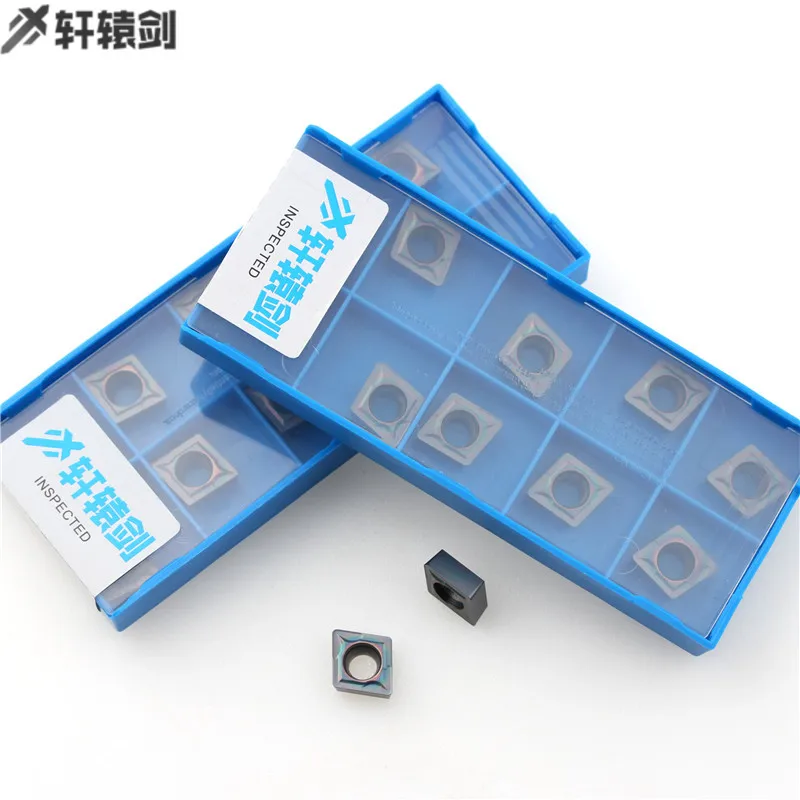 

10PCS TCMT16T304 XH1 Quenched Steel High Quality CNC Carbide External Turning Tool