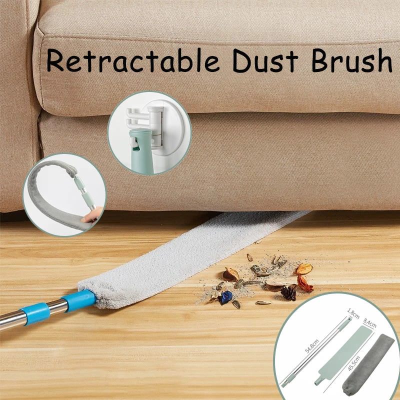 

Long-handled Duster Brush Retractable Gap Dust Cleaning Brush Flexible Dust Brush Household Cleaning Tools for Dust Clean
