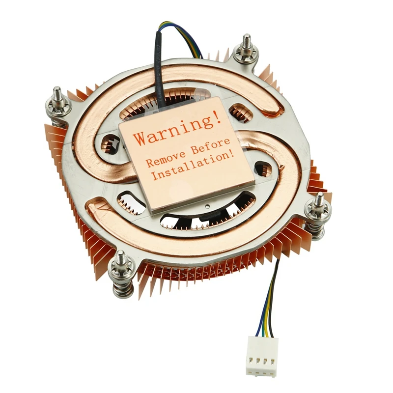 Радиатор ЦП All-Coppe гибкий вентилятор для центрального процессора контроль