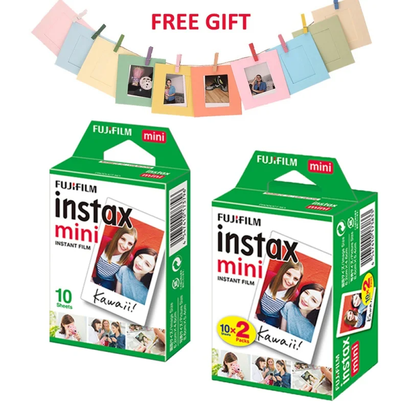 

Fujifilm Instax Mini 8 Film 30 Sheets White Photo Paper Instax Mini Films For FUJI Instax Mini 9 7s 70 Camera SP-1 SP-2 Printer