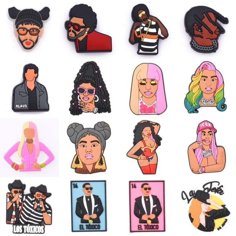 Пользовательские аксессуары для обуви сандалии ПВХ мексиканские подвески