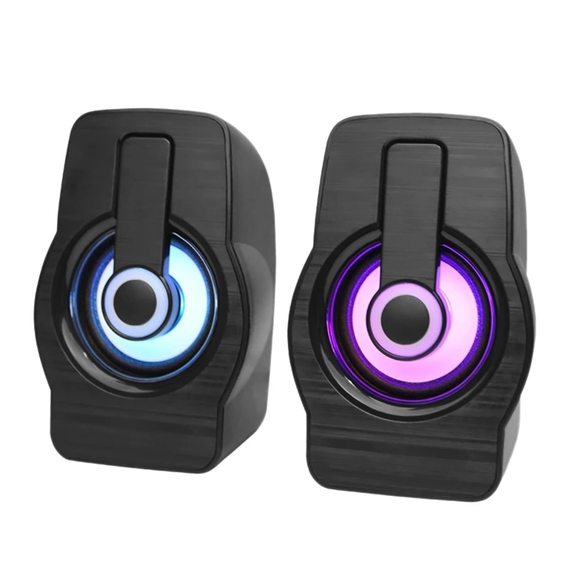 

Computer Speaker Mini Stereo Multimedia Speaker 3.5Mm Audio Input Suitable For Pc Laptop Mobile Phone