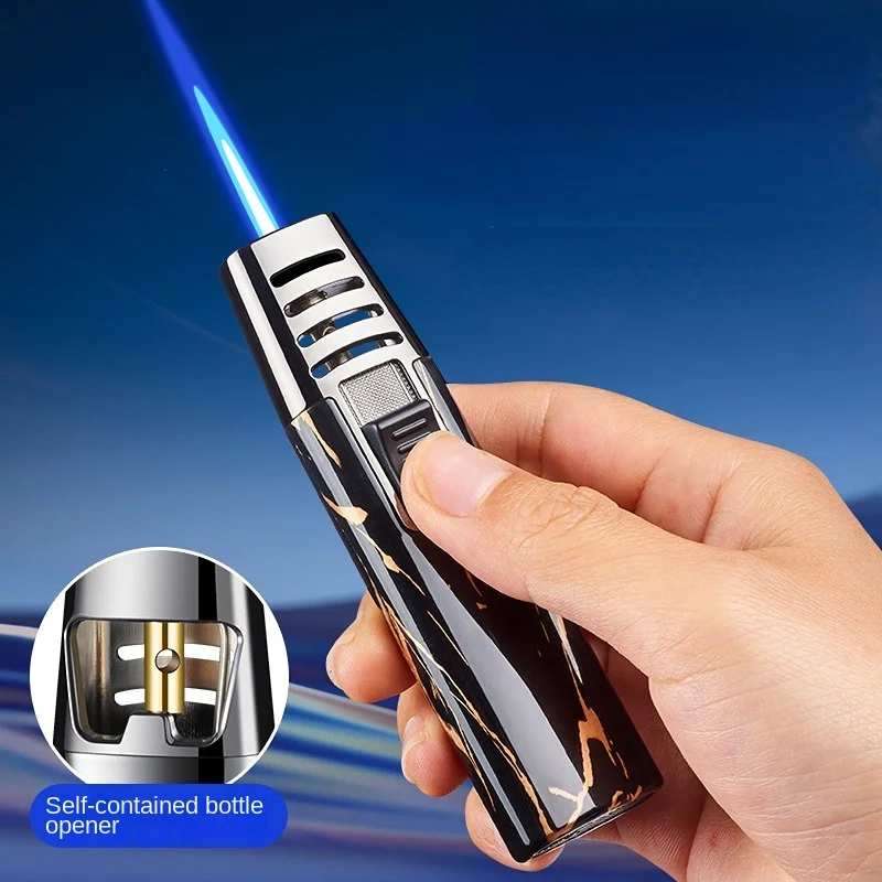 Single Jet Torch Windproof Blue Flame Gas Butane Smoking Mul