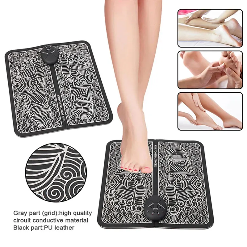 

Foot Massager Mat Muscular Electric Feet Cushion Blood Circulation Health Care Relaxation Massage Electronic Acupuncture Pad