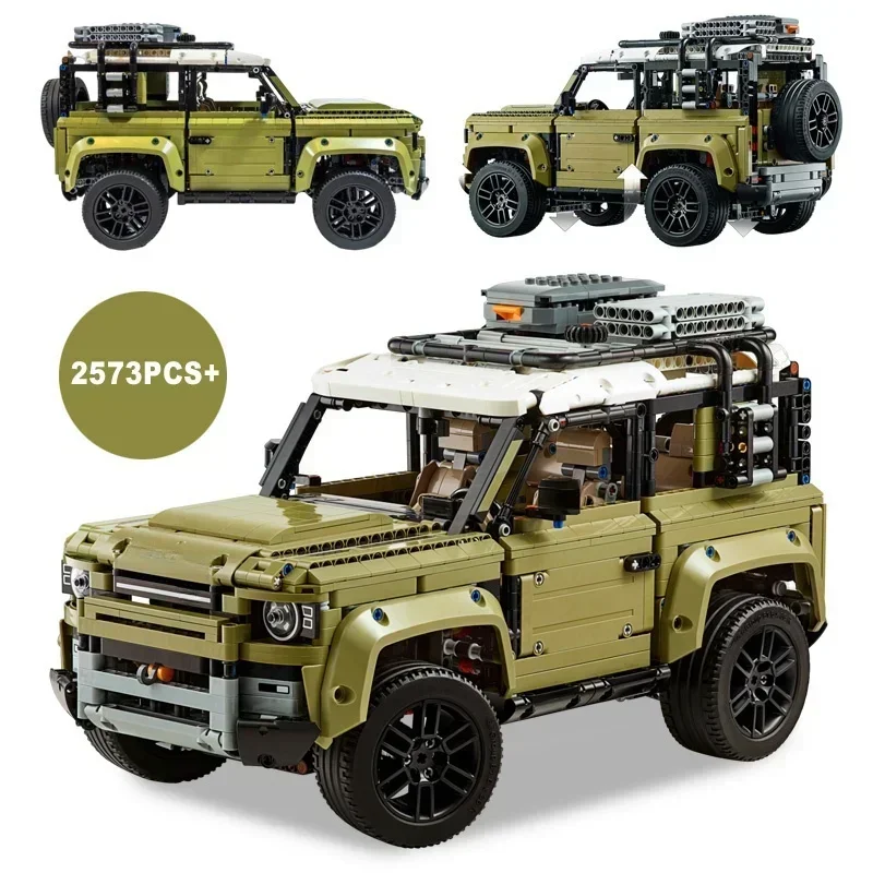 Строительные блоки Land Off-road Defender 2573 шт