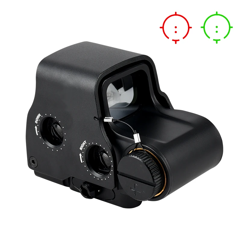 

558 Red Green Dot Holographic Sight Scope Tactical Hunting Optical Collimator Sight Riflescope with 20mm Mount Gun Accessories