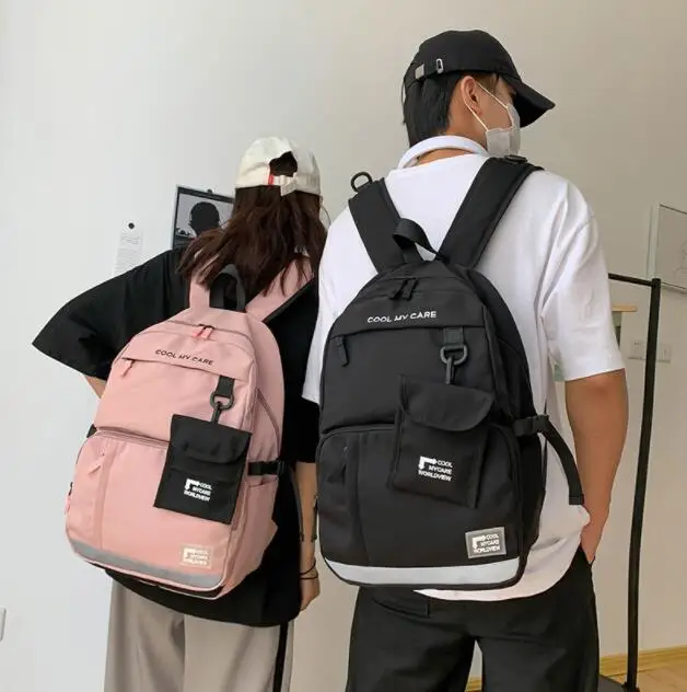 Рюкзак для женщин Корейская версия сумка для студентов колледжа модный рюкзак для отдыха путешествий пары мужчин