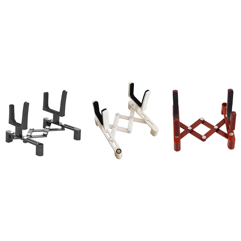 

Violin Stand Holder For Full Size 4/4 3/4 1/2 1/4 Plastic Foldable Extended Pad Violin Parts & Accessories