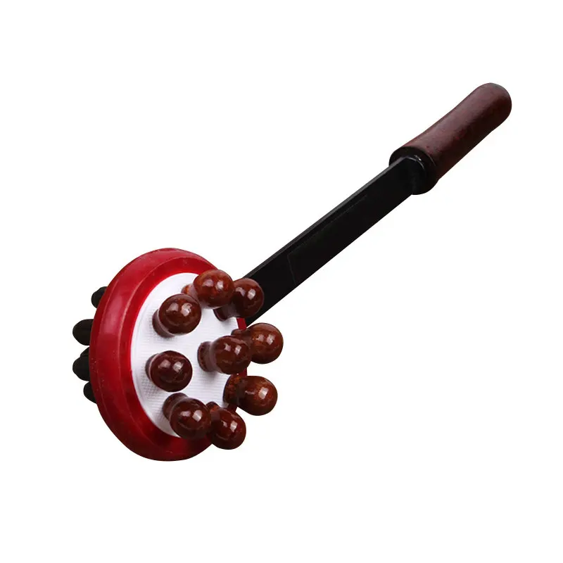 Wooden Massage Hammer Back Head Knock Massager Stick Relax Multifunctional Cervical Vertebra Roller 32X8cm Home Massagem |