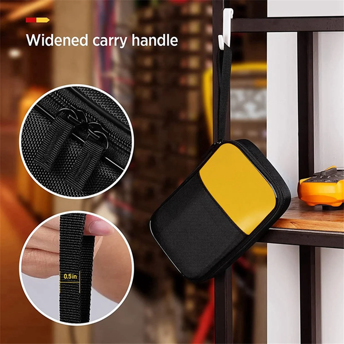 Мягкий чехол для переноски инструментов цифровых мультиметров 117/116/115/114/113 62 макс.