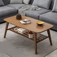 wooden small coffee tables living room balcony minimalist nordic side table modern outdoor table de bistro dinning furniture