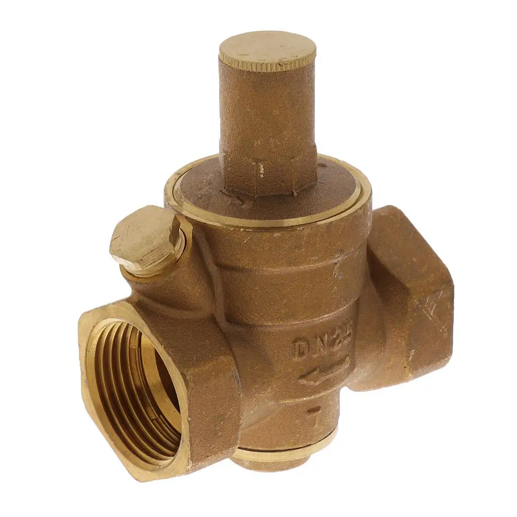 

1" Brass Adjustable Water Pressure Regulator Pressure Maintaining Valve