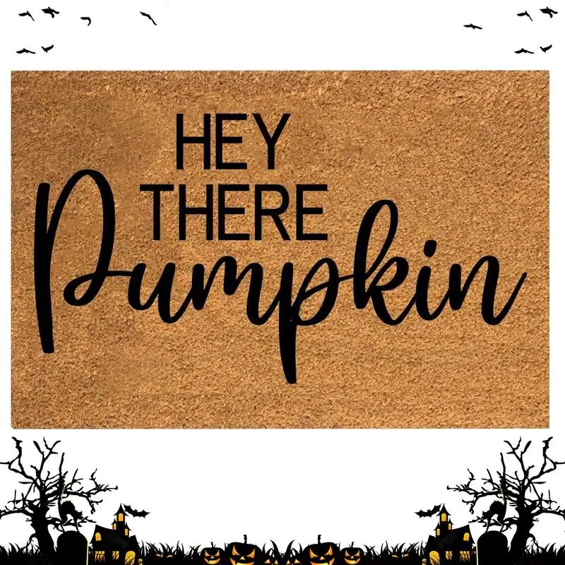 

Halloween Door Mat Front Door Holiday Decorative Floor Door Rug Washable & Reusable Outdoor Front Door Mat Halloween Decoration