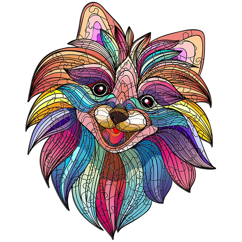 

Cute Emo Puzzle Toy Wooden Pieces Jigsaw A3 A4 A5 Animal Puzzles For Kids Adults Hobbies Colorful Block Wholesale Brain Game Box