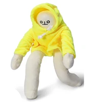 banana doll plush stuffed mens toy with magnet fun exchangeable pillow release hug toy