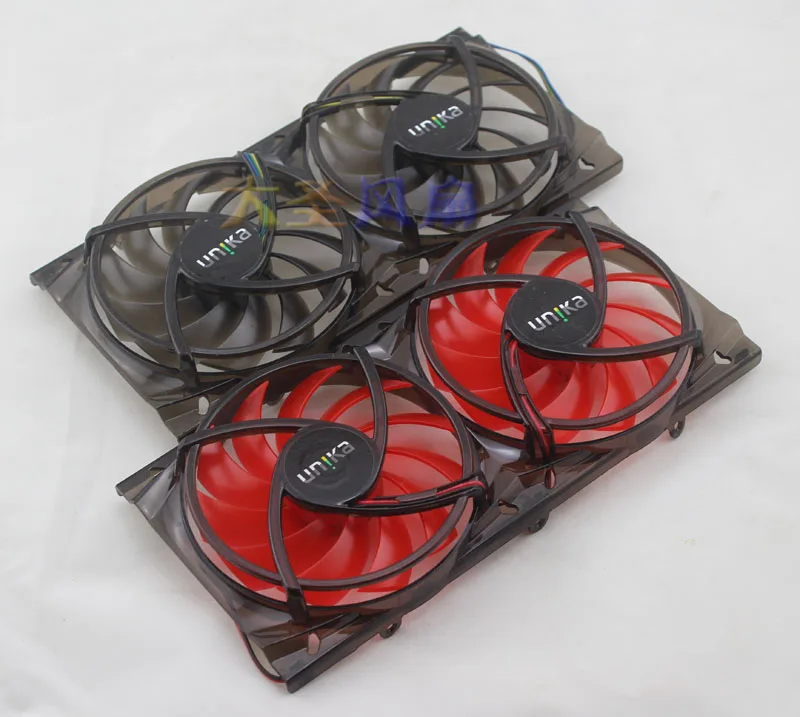 Бесплатная доставка, оригинальная видеокарта GTS450 GTX550TI HD6850 HD5830 HD6790 DDR5 с двумя вентиляторами