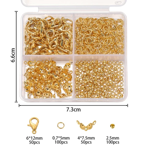 Комплект для изготовления ожерелья из цинкового сплава