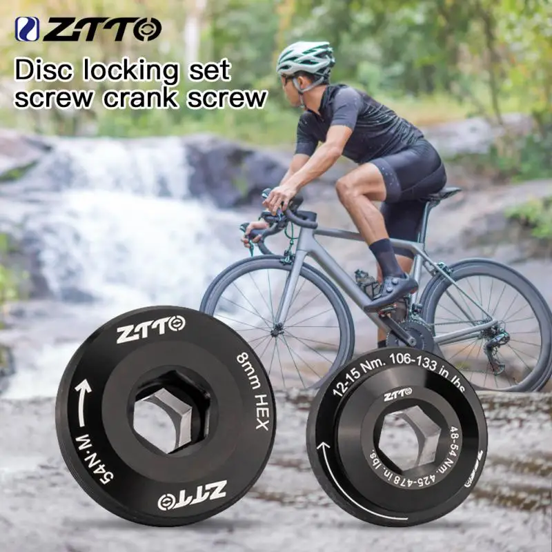 

Ztto Crank Screw M18/m30 M15/m26 Currency Toothed Disc Screw M15/m26 Gxp Nut Bolt Bicycle Accessories Service Parts