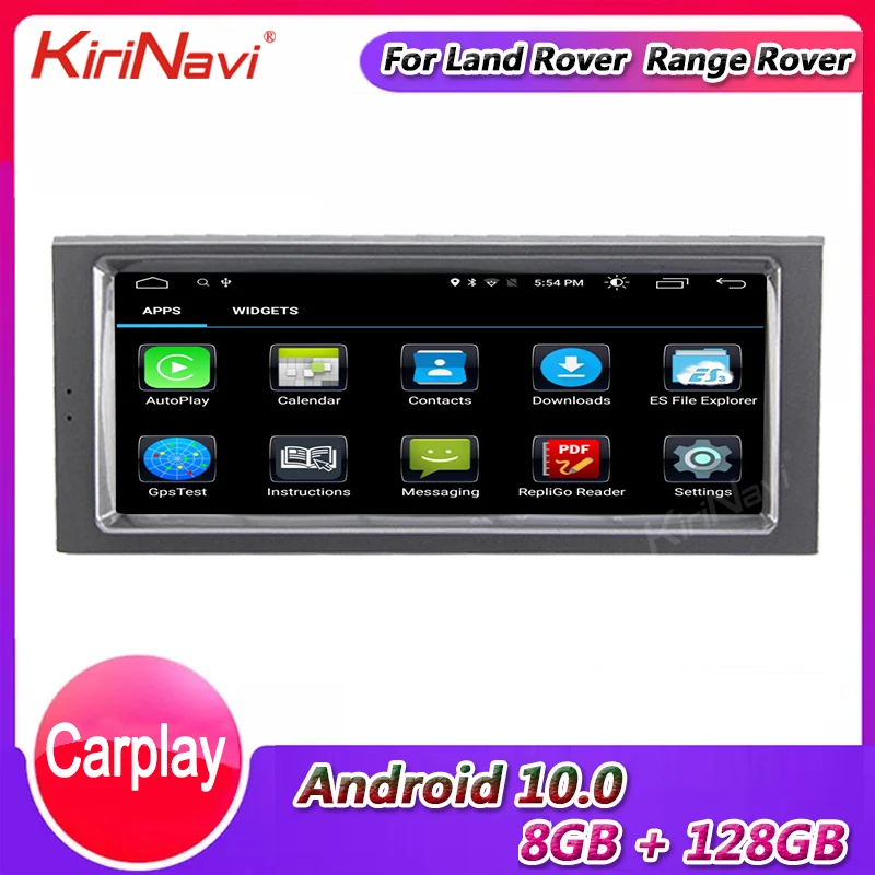 Автомагнитола KiriNavi 10 25 дюйма Android 0 для Land Rover Range Vogue L322 V8 автомобильный