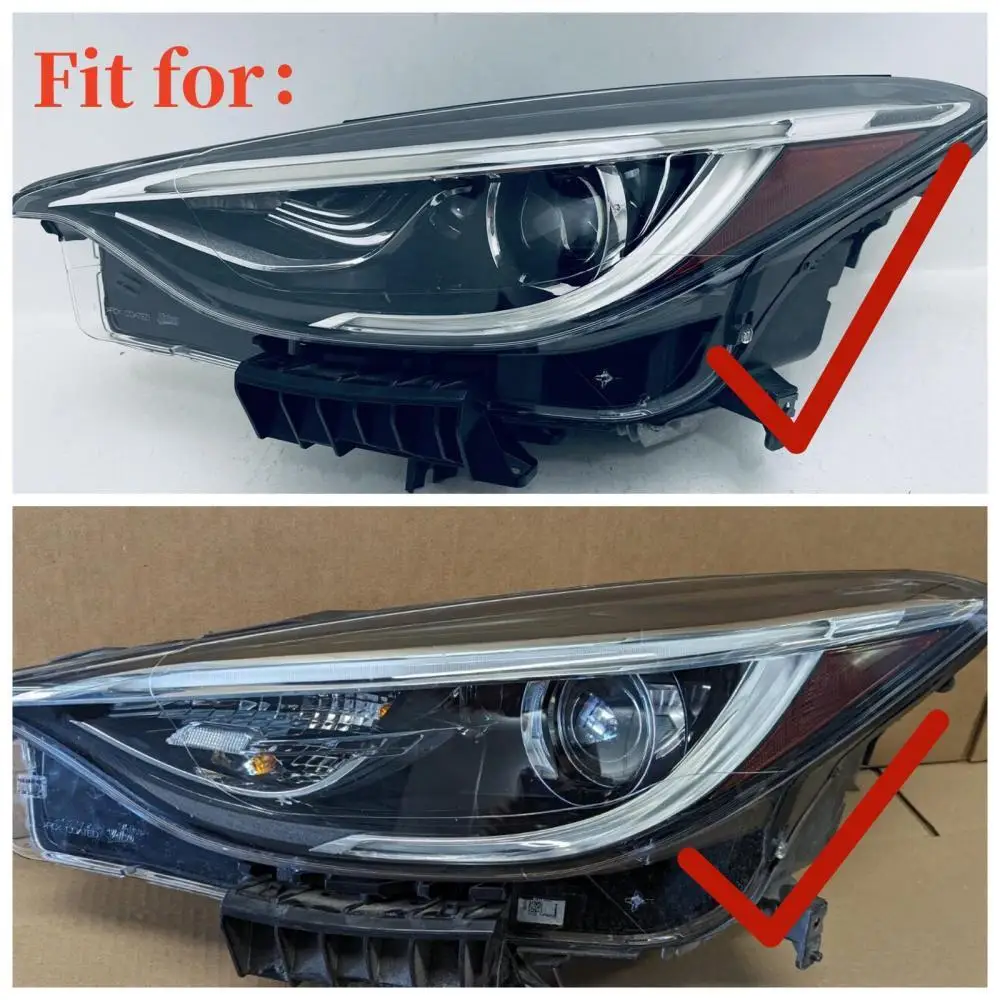 Non-RGB Angel Eyes B010391-B для 2017 2018 2019 Infiniti QX30 Q30 Фара дневного света B010390-B Желтый Синий Красный (art.: 3920d033f031c) - 3920d033f031c