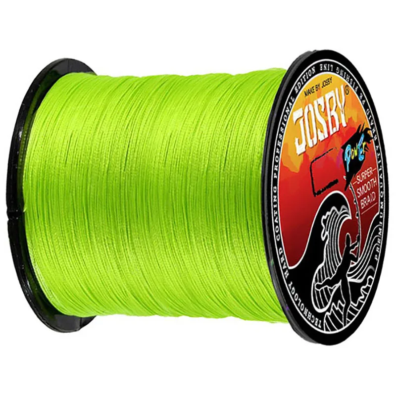 

JOSBY PE Braided Fishing Line 4 8 Strands 300M 500M Japanese Multifilament Durable Carp Saltwater Freshwater Floating Wire