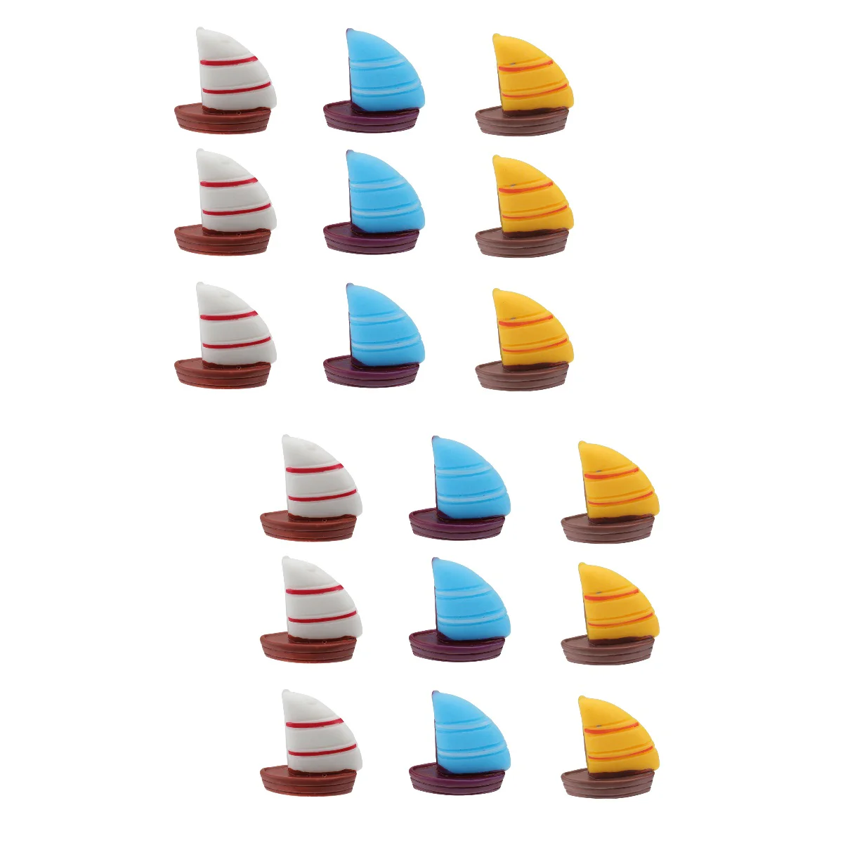 

Sailboat Boat Miniature Nautical Model Resin Party Figure Sculpture Decor Mini Sailing Theme Supplies Statue Figurine Ornament