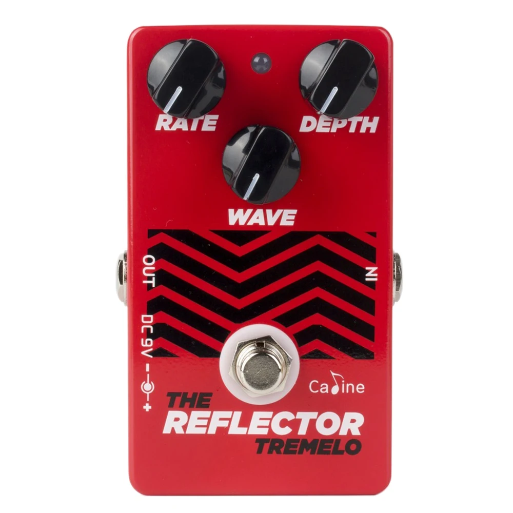 Caline CP-62 the Reflector Tremolo гитарный Педальный эффект 9 В аксессуары для гитарных