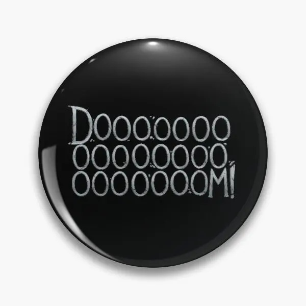 

Doooooooooooooom, настраиваемая мягкая Металлическая Булавка С мультяшным рисунком, булавка на лацкан, забавная креативная Женская Брошь для влюбл...