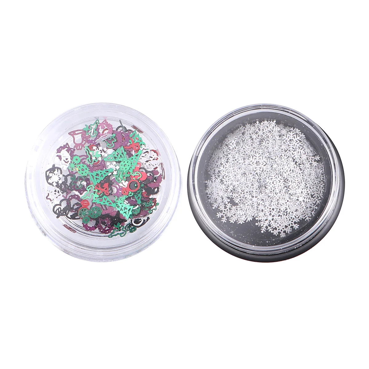 

2 шт., металлические наклейки для ногтей