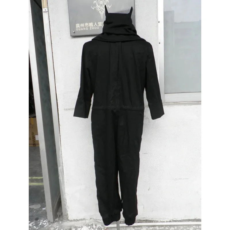 Аниме косплей Kankuro мужской черный комбинезон костюм Хэллоуин комикс