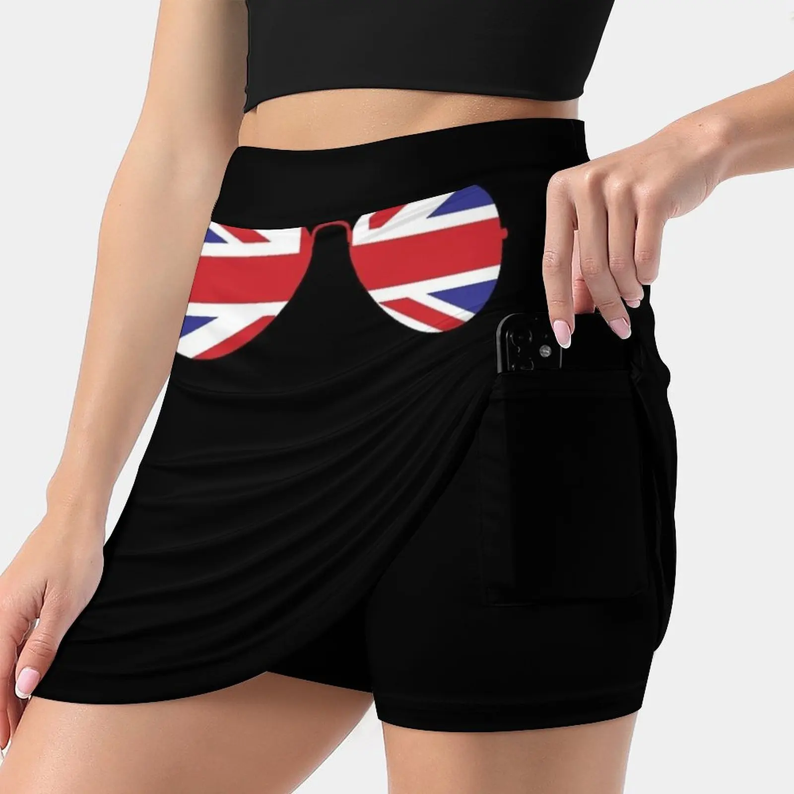 

Юбка женская короткая в стиле Uk Union Jack