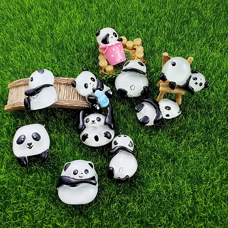 

5pcs Fashion Panda Charms for Jewelry Making Findings Resin Floating Animal Pendant DIY Earrings Fashion Accessories