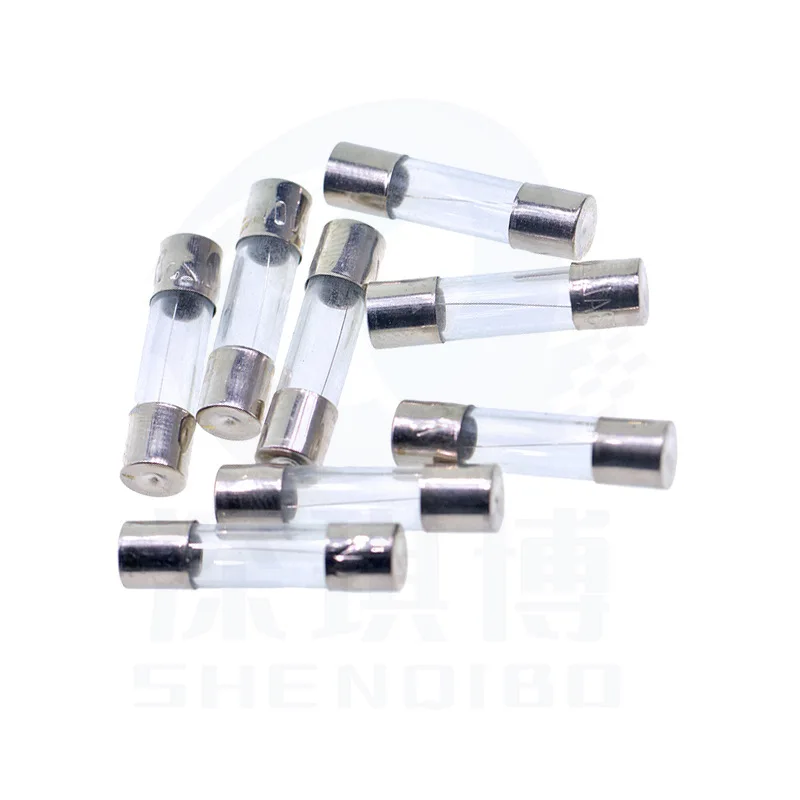 Fuse  slow blow 5x20mm glass fuse tube for extrusion blow molding machine
